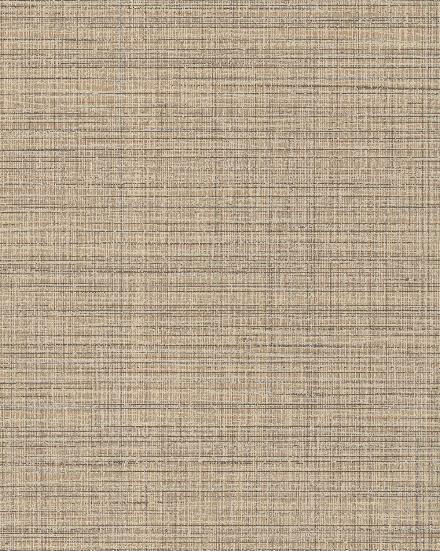 Warner Premiere Light Brown Faux Linen Wallpaper, 26-in by 30-ft