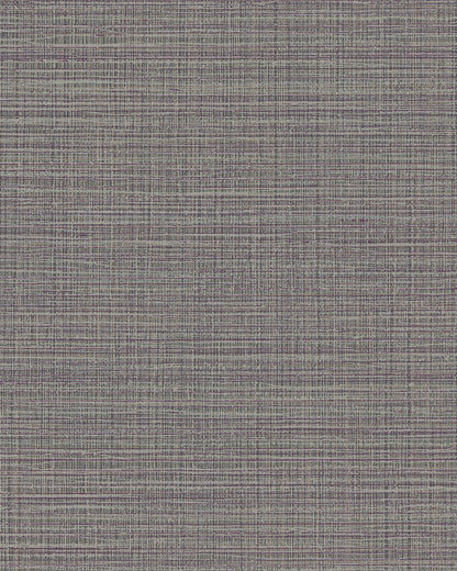 Warner Premiere Grey Faux Linen Wallpaper, 26-in by 30-ft