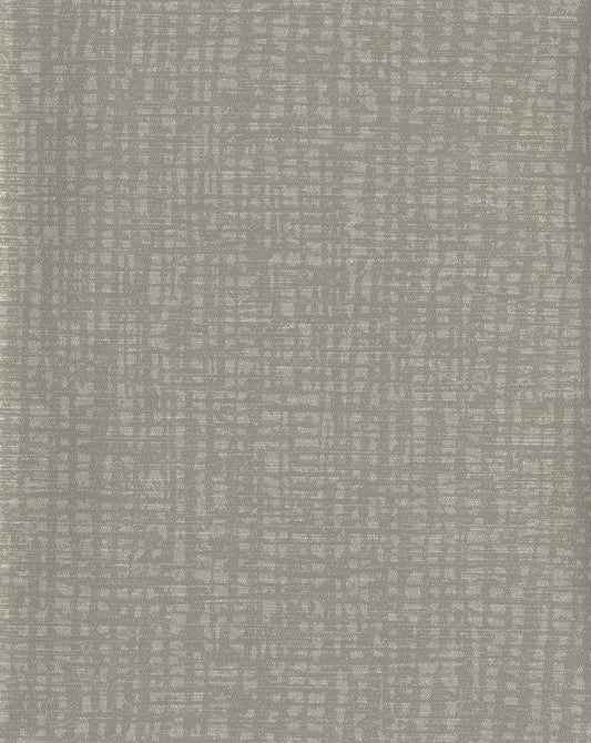 Warner Street Light Grey Abstract Grid Wallpaper, 27-in by 27-ft