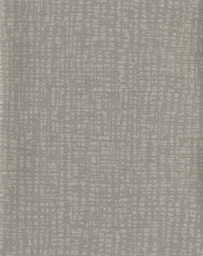 Warner Street Light Grey Abstract Grid Wallpaper, 27-in by 27-ft