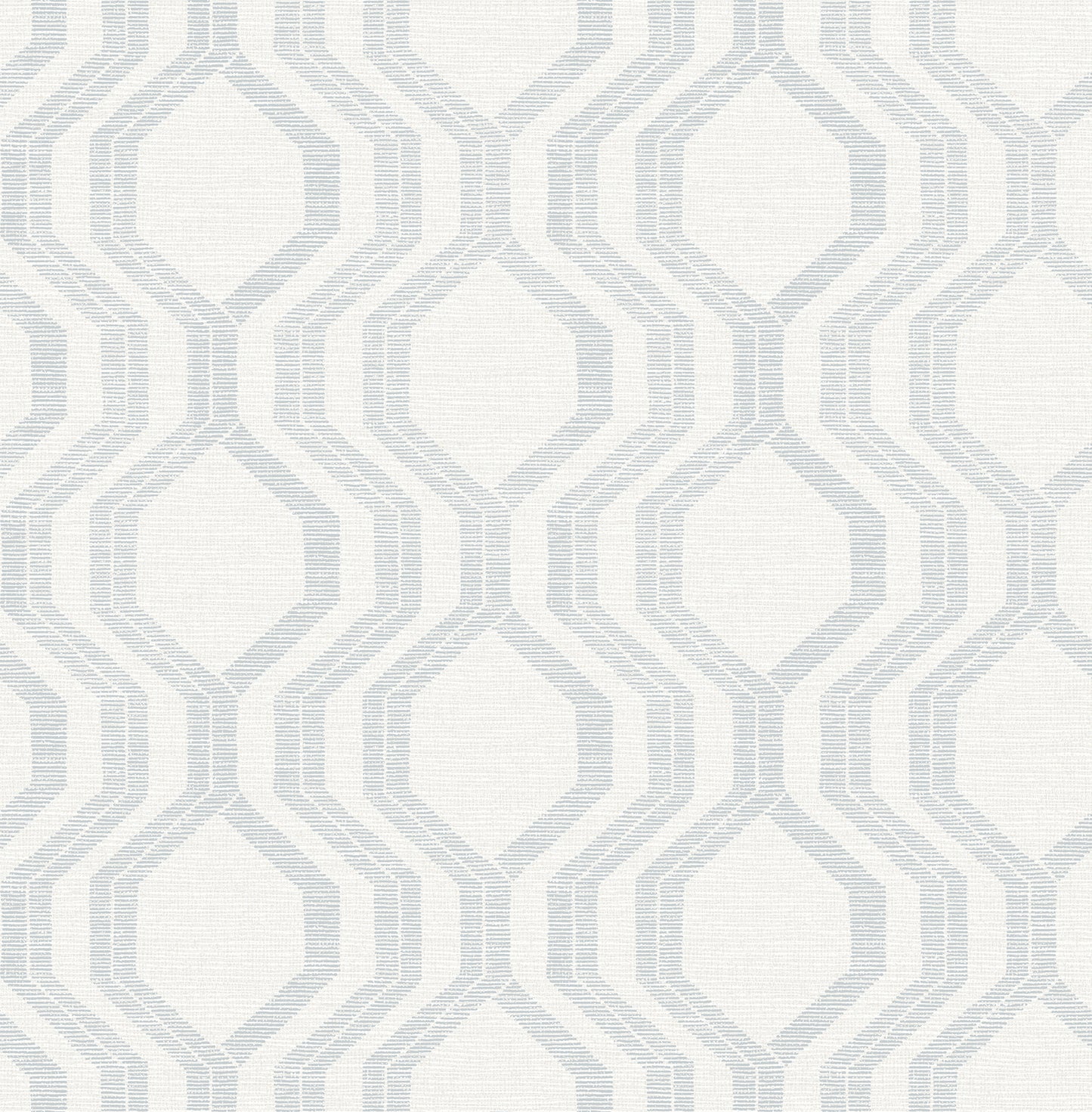 A-Street Prints Burton Silver Modern Ogee Wallpaper, 20.5-in by 33-ft