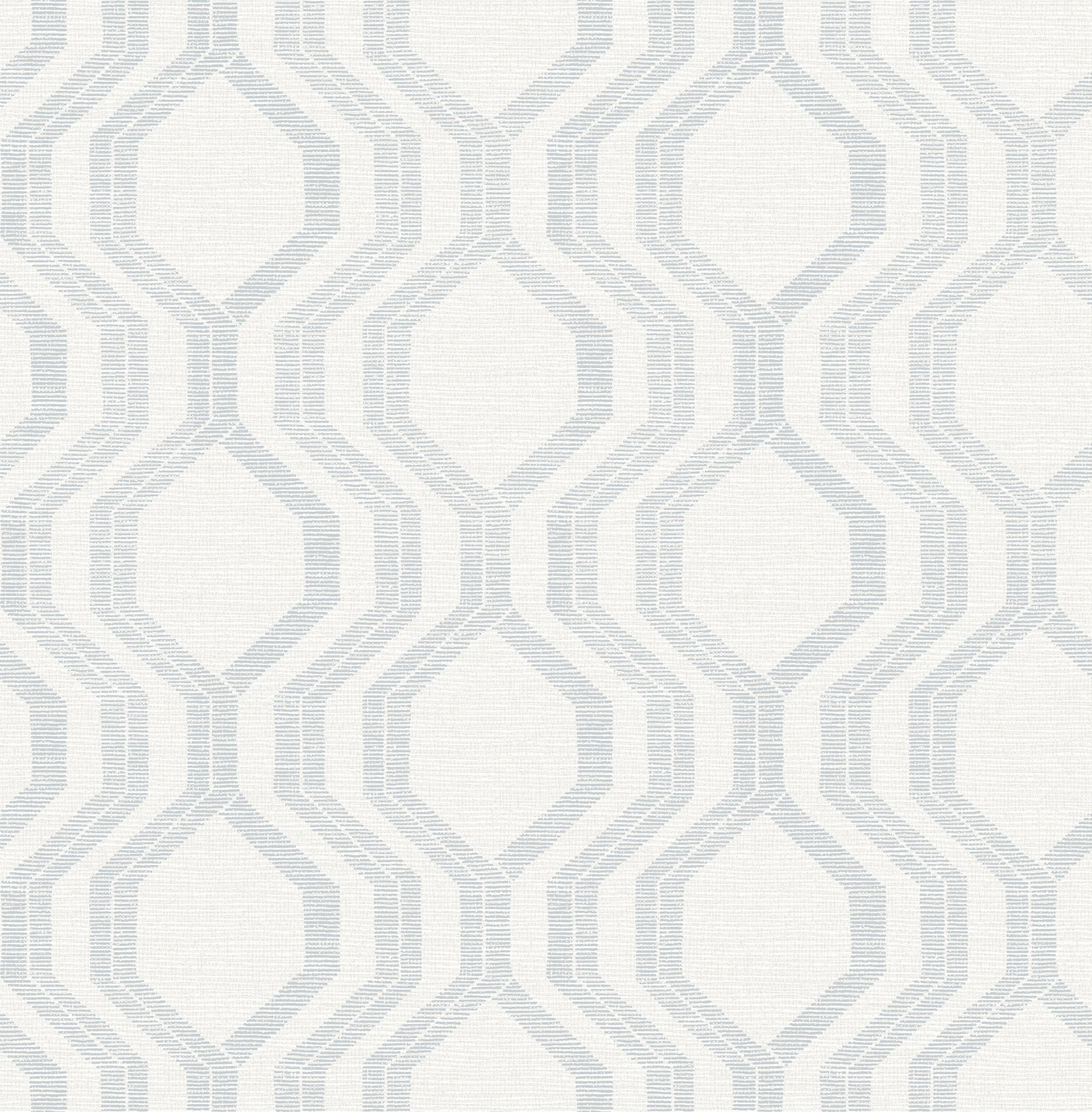 A-Street Prints Burton Silver Modern Ogee Wallpaper, 20.5-in by 33-ft