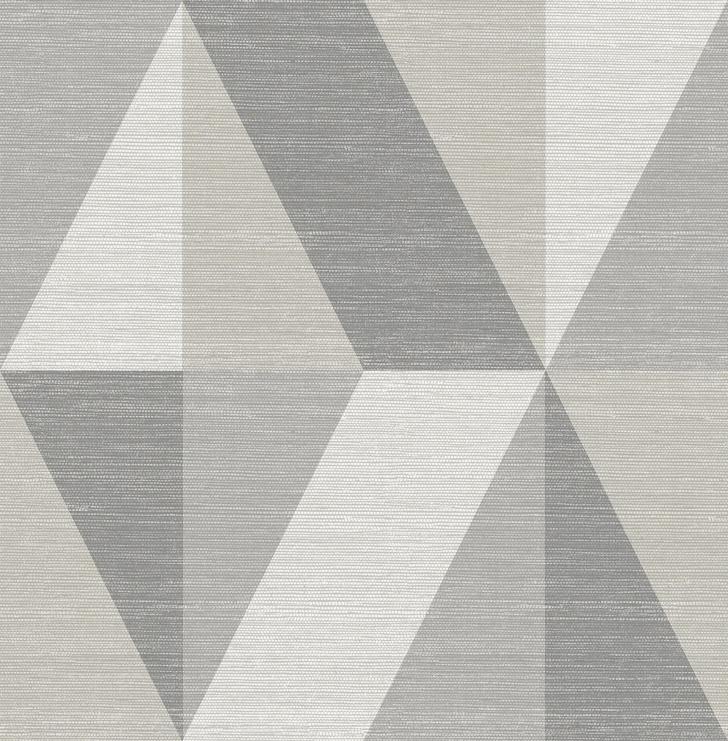 A-Street Prints Winslow Stone Geometric Faux Grasscloth Wallpaper, 20.5-in by 33-ft