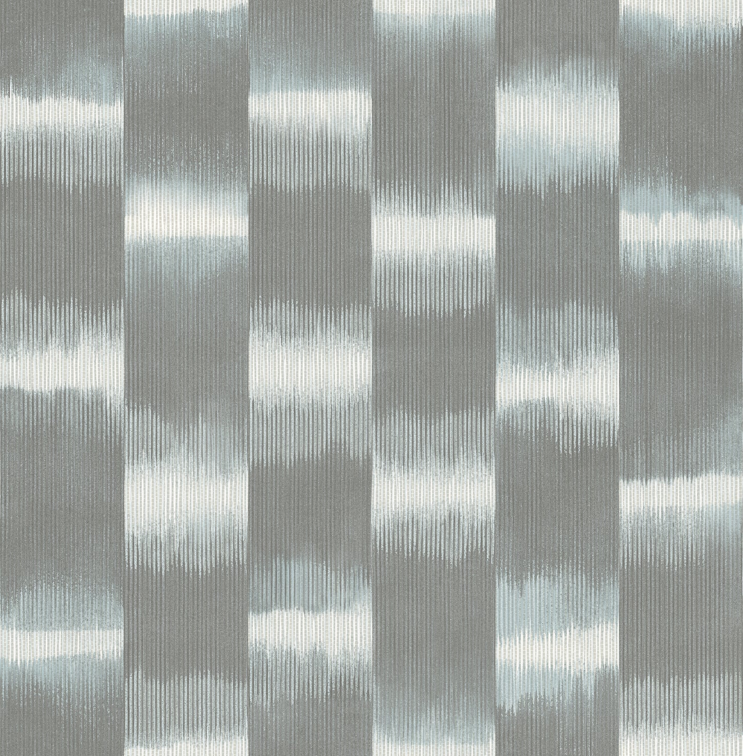 A-Street Prints Baldwin Slate Shibori Stripe Wallpaper, 20.5-in by 33-ft