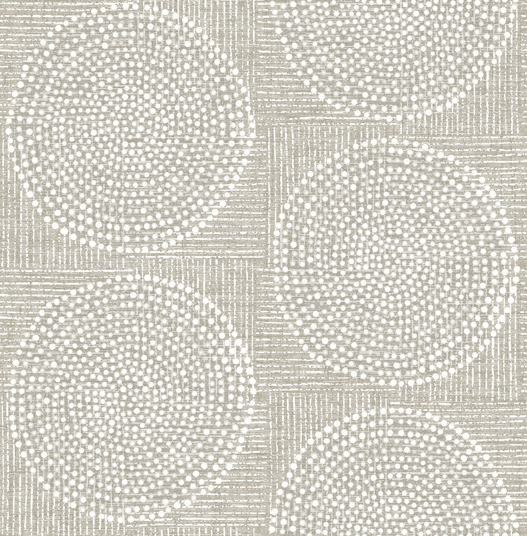 A-Street Prints Salma Beige Medallion Wallpaper, 20.5-in by 33-ft