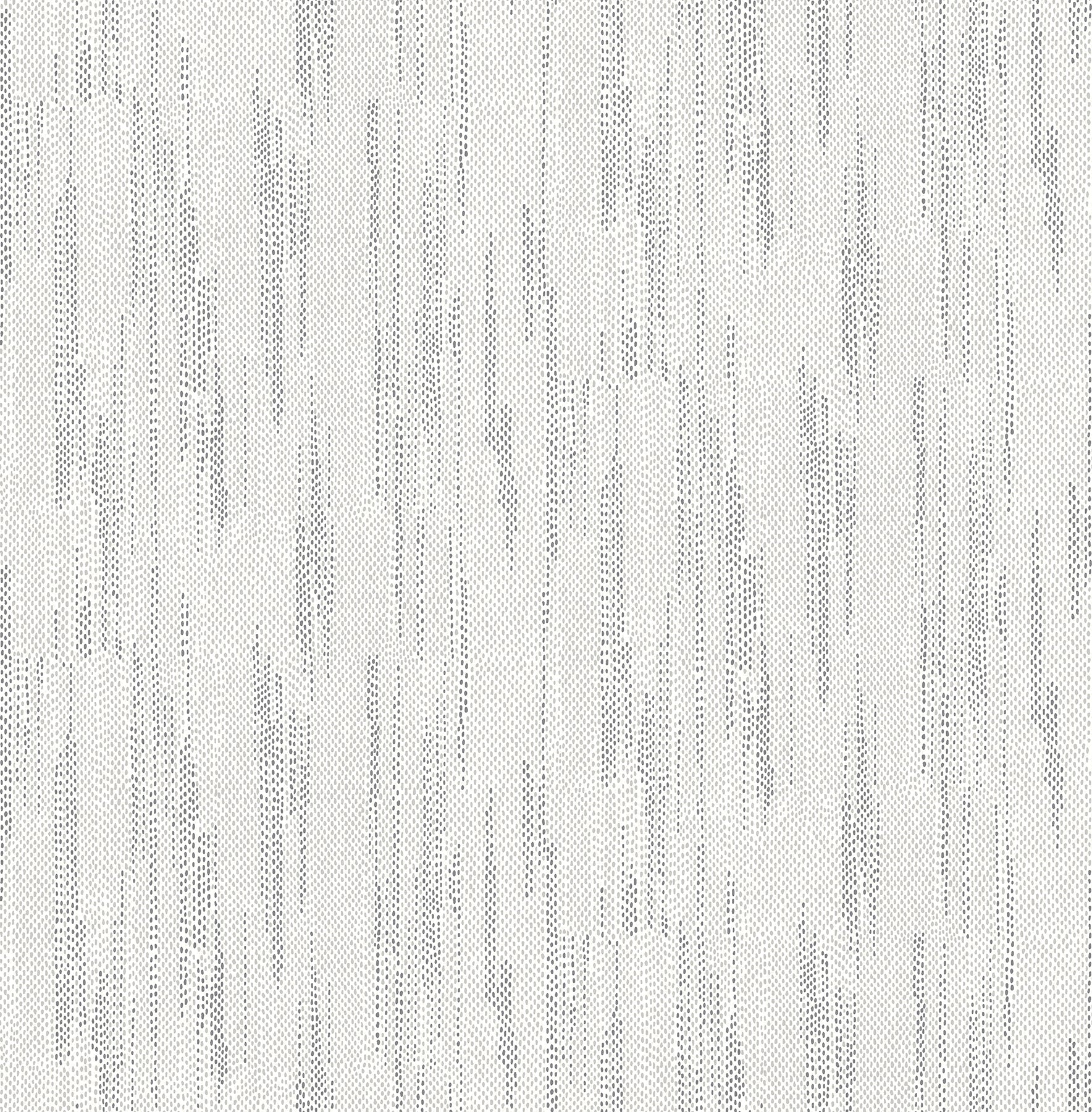 A-Street Prints Baris Charcoal Stipple Stripe Wallpaper, 20.5-in by 33-ft