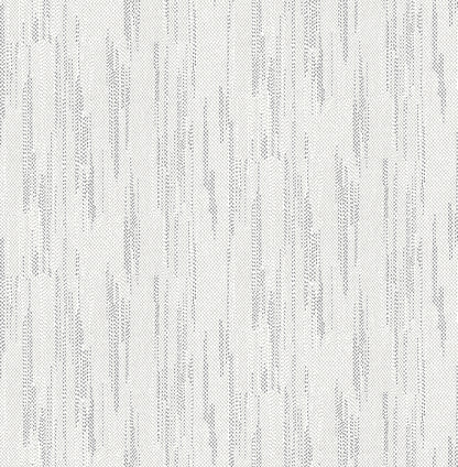 A-Street Prints Baris Charcoal Stipple Stripe Wallpaper, 20.5-in by 33-ft