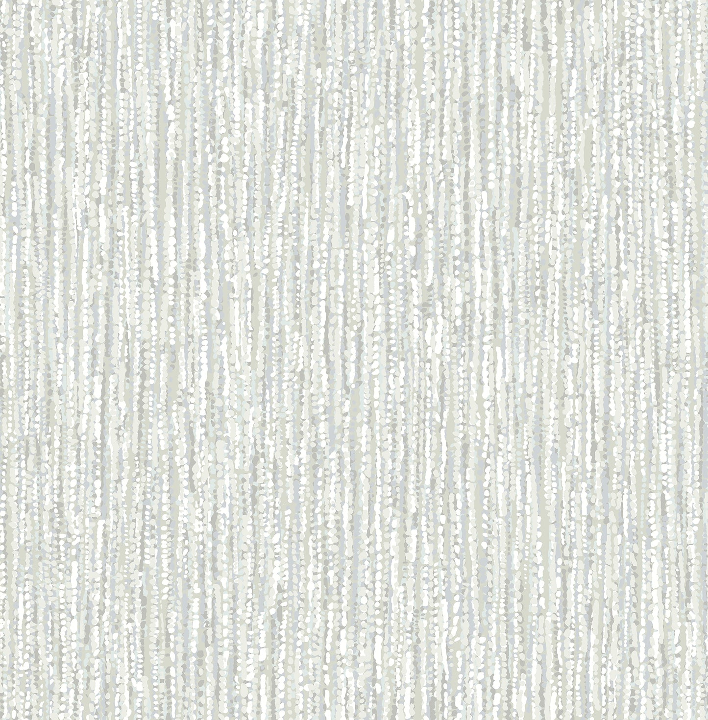 A-Street Prints Corliss Grey Beaded Strands Wallpaper, 20.5-in by 33-ft