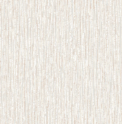 A-Street Prints Corliss Blush Beaded Strands Wallpaper, 20.5-in by 33-ft