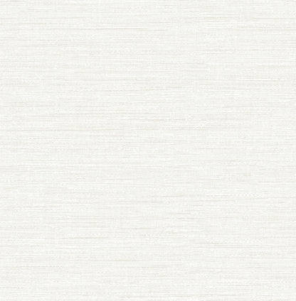 A-Street Prints Sheehan Pearl Faux Grasscloth Wallpaper, 20.5-in by 33-ft