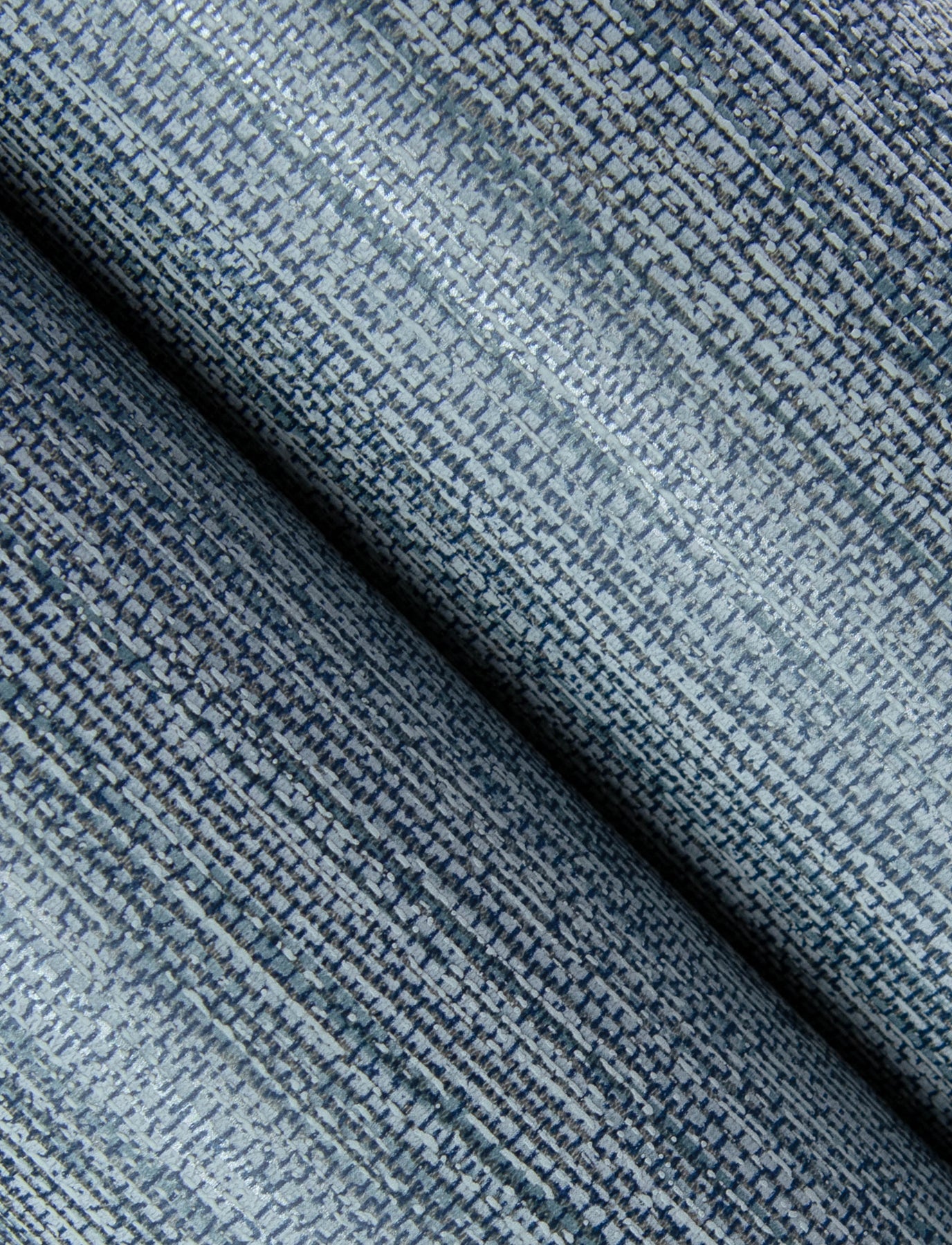 A-Street Prints Sheehan Denim Faux Grasscloth Wallpaper, 20.5-in by 33-ft