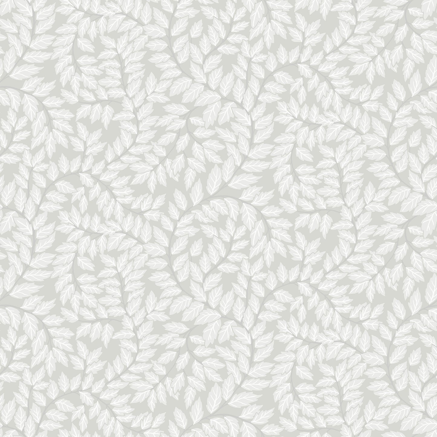 A-Street Prints LindlÔøΩÔøΩv Grey Leafy Vines Wallpaper, 20.9-in by 33-ft