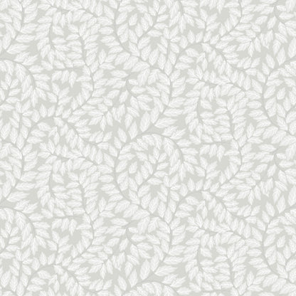 A-Street Prints LindlÔøΩÔøΩv Grey Leafy Vines Wallpaper, 20.9-in by 33-ft