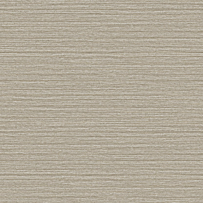 Advantage Hazen Light Brown Shimmer Stripe Wallpaper, 20.9-in by 33-ft