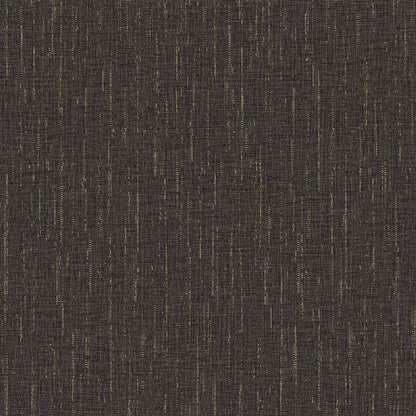 Advantage Sanburn Brown Metallic Linen Wallpaper, 20.9-in by 33-ft