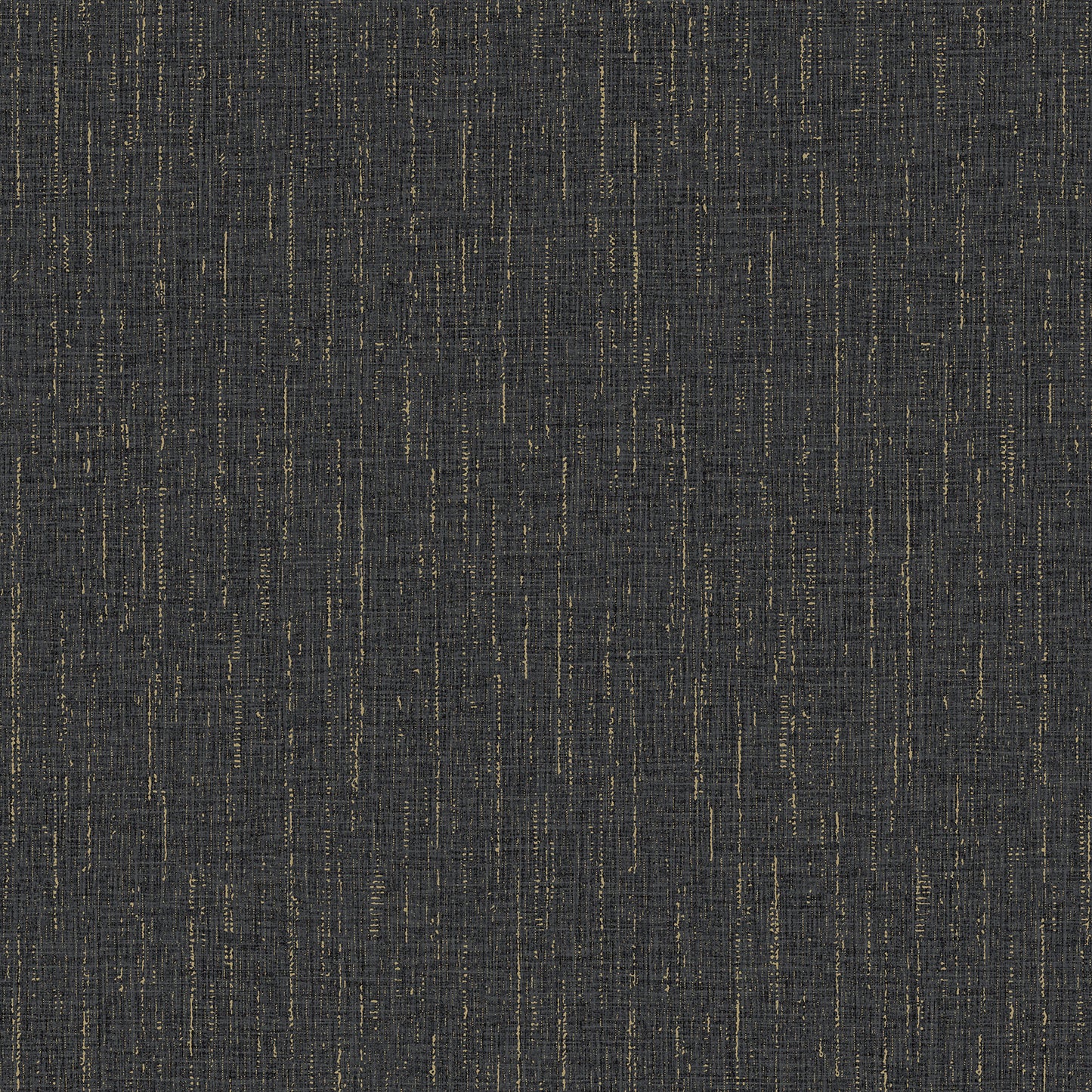 Advantage Sanburn Black Metallic Linen Wallpaper, 20.9-in by 33-ft