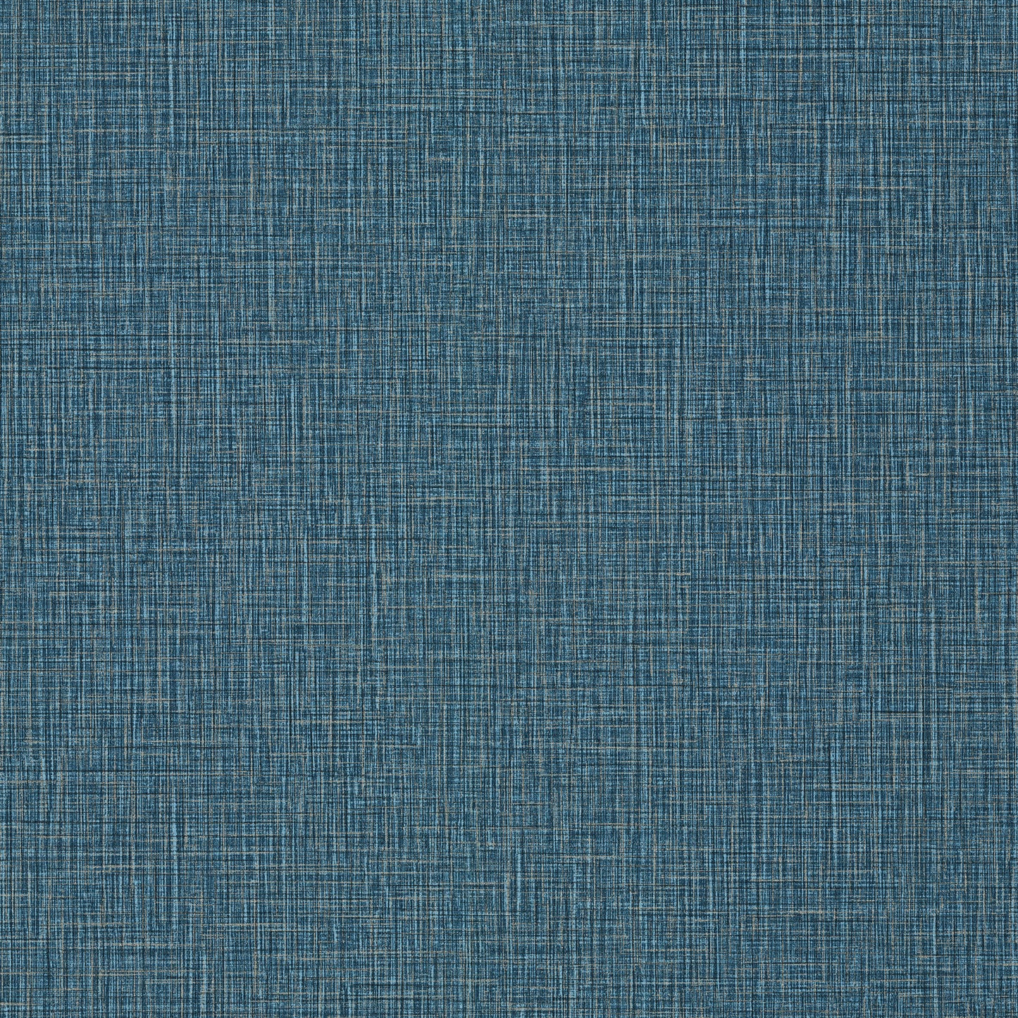 Advantage Eagen Blue Linen Weave Wallpaper, 20.9-in by 33-ft