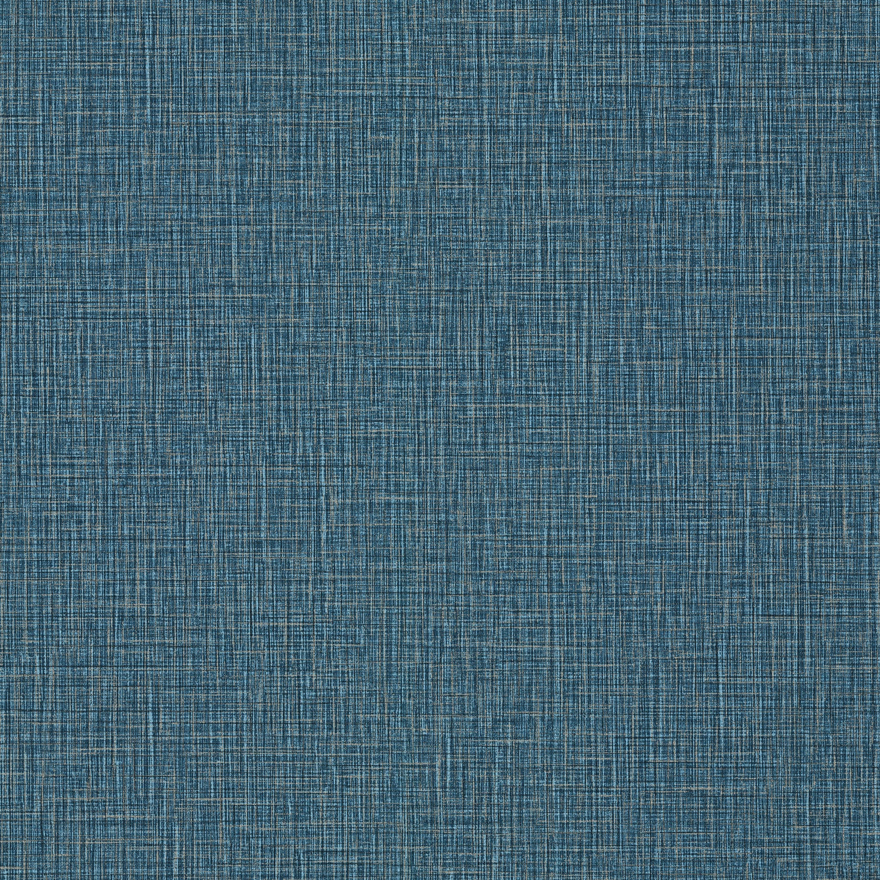 Advantage Eagen Blue Linen Weave Wallpaper, 20.9-in by 33-ft