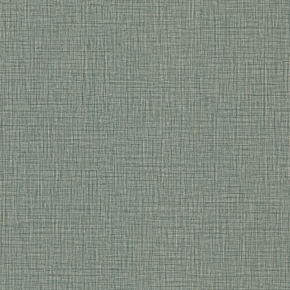 Advantage Eagen Grey Linen Weave Wallpaper, 20.9-in by 33-ft