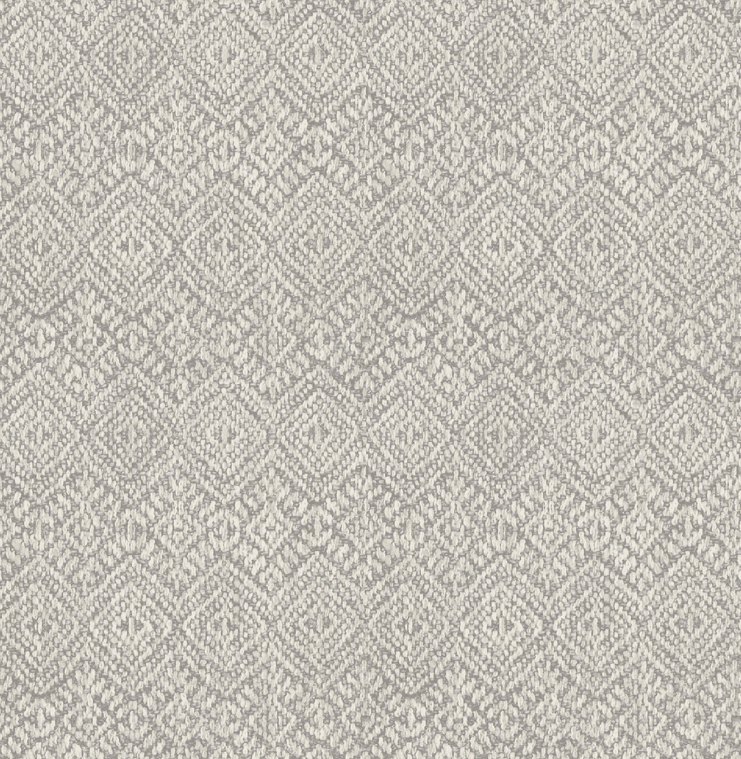 A-Street Prints Gallivant Grey Woven Geometric Wallpaper, 20.5-in by 33-ft