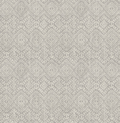 A-Street Prints Gallivant Grey Woven Geometric Wallpaper, 20.5-in by 33-ft