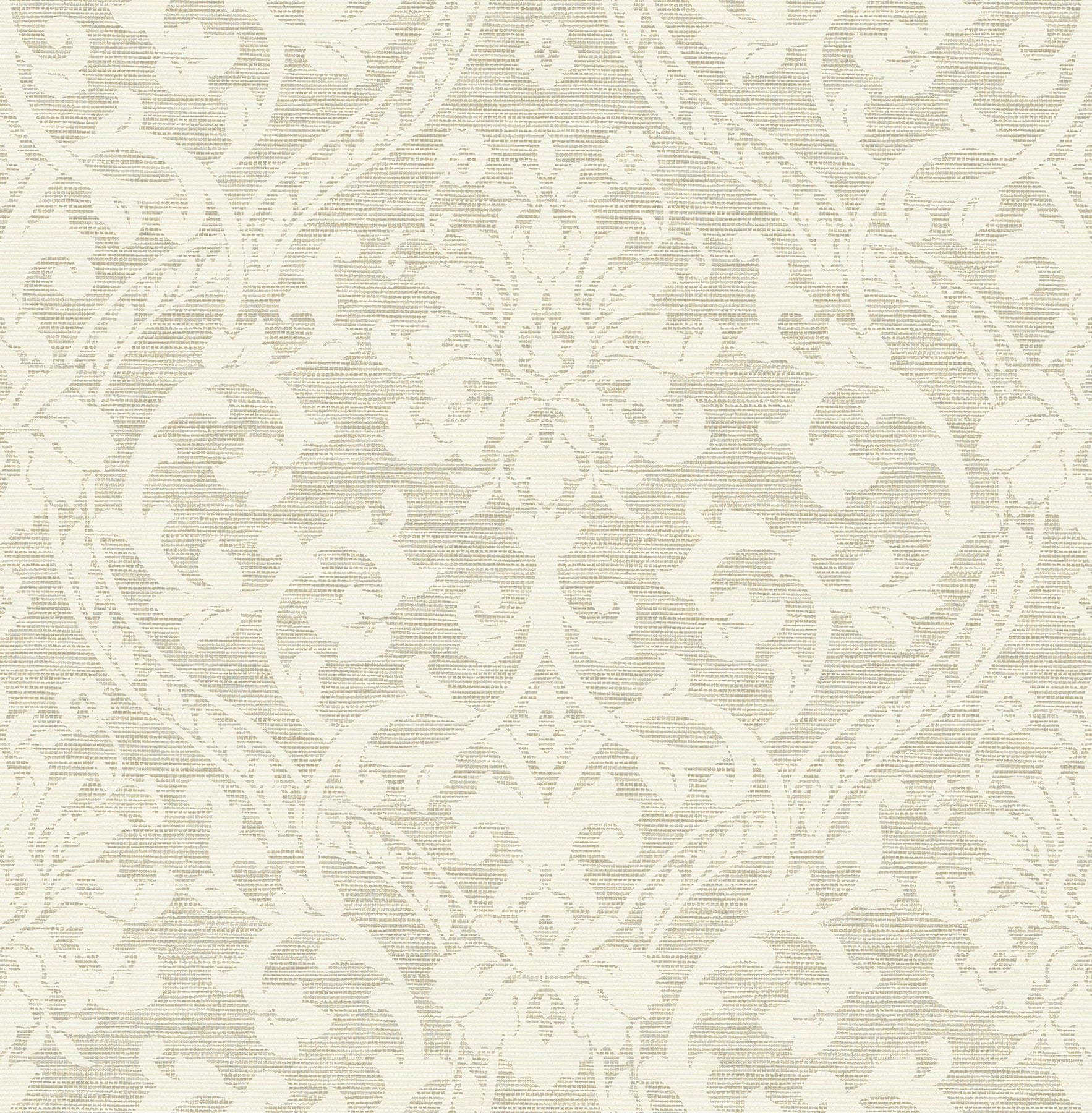 Advantage Evette Neutral Damask Wallpaper, 20.5-in by 33-ft