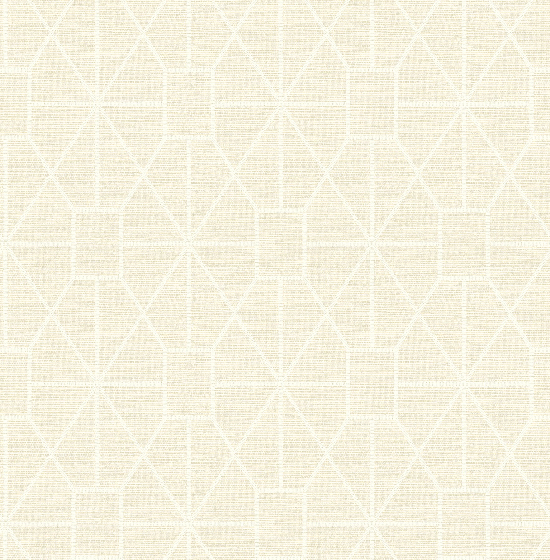 Advantage Stevenson Cream Trellis Wallpaper, 20.5-in by 33-ft