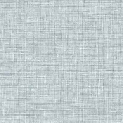 Advantage Tuckernuck Slate Faux Linen Wallpaper, 20.5-in by 33-ft