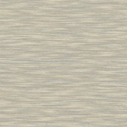 Advantage Benson Taupe Faux Fabric Wallpaper, 20.5-in by 33-ft