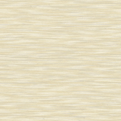 Advantage Benson Yellow Faux Fabric Wallpaper, 20.5-in by 33-ft