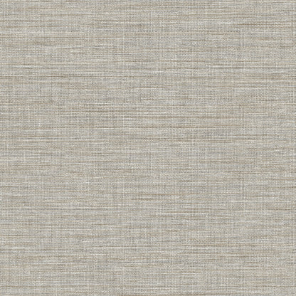 Advantage Exhale Stone Faux Grasscloth Wallpaper, 20.5-in by 33-ft