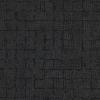 Advantage Blocks Black Checkered Wallpaper, 20.5-in by 33-ft