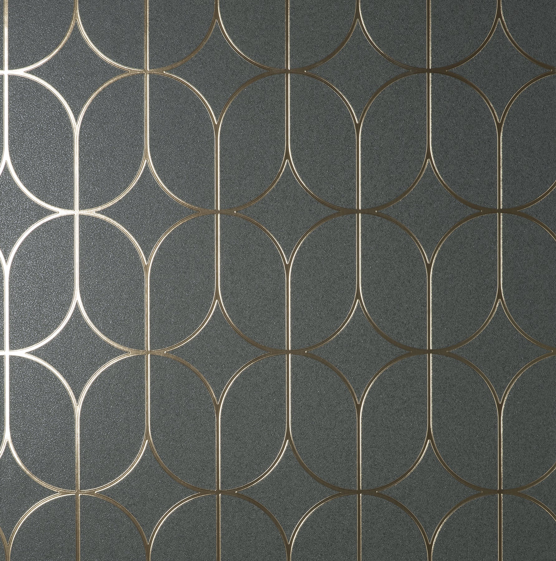 Advantage Raye Charcoal Rosco Trellis Wallpaper, 20.9-in by 33-ft