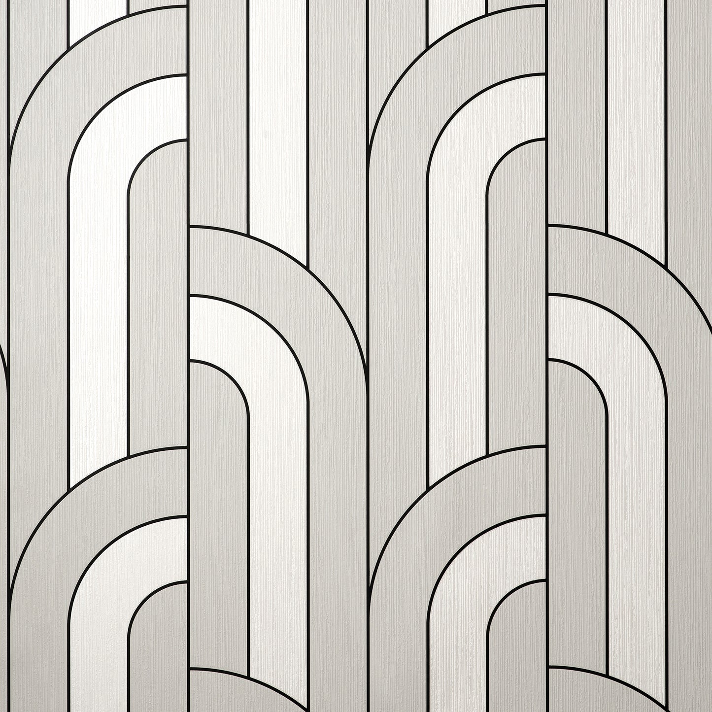 Advantage Ezra Platinum Arch Wallpaper, 20.5-in by 33-ft