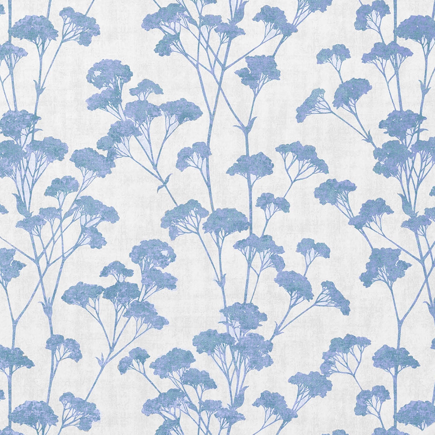 Advantage Sprig Blue Trail Wallpaper, 20.5-in by 33-ft