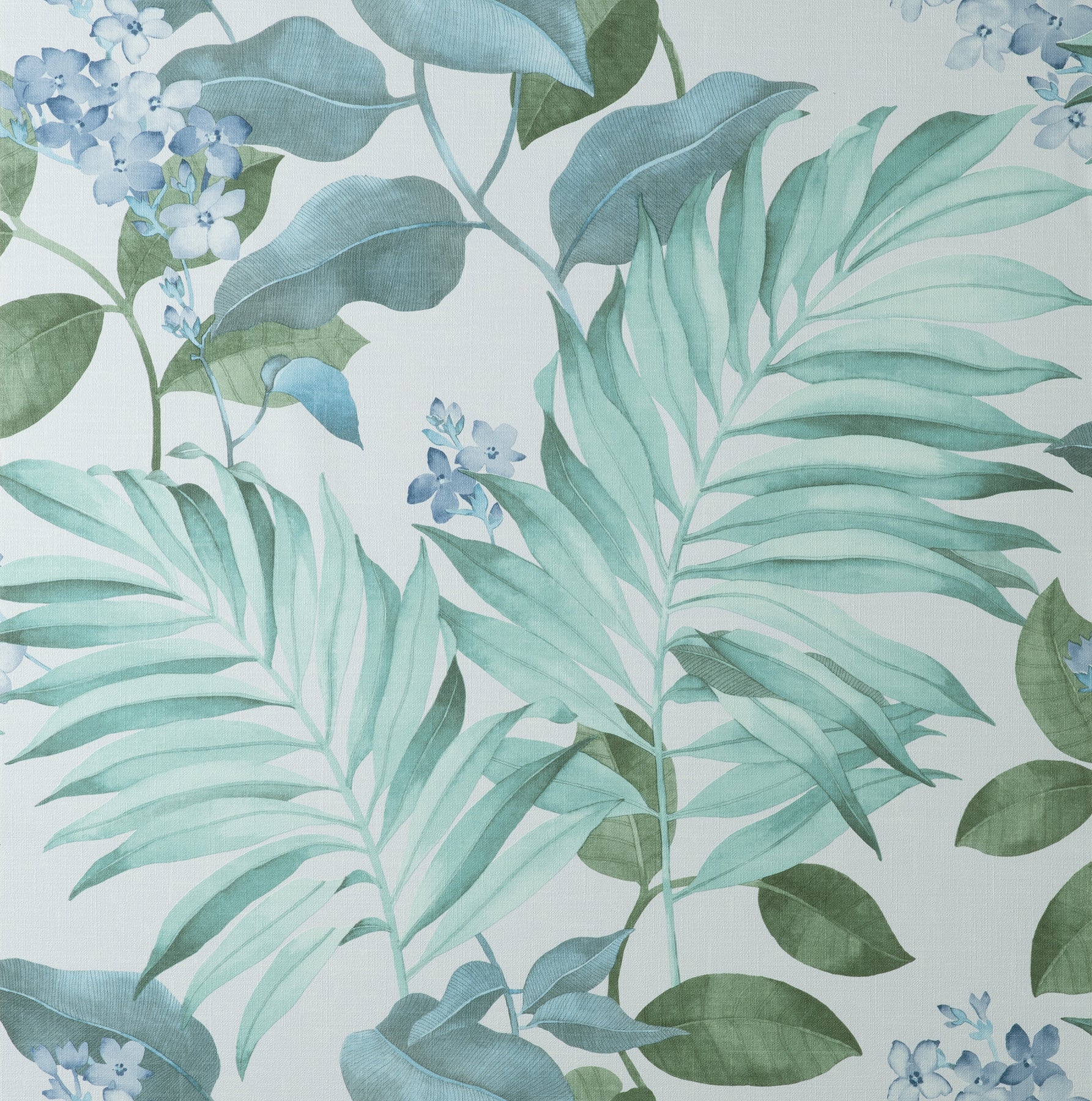 Advantage Eden Grey Tropical Wallpaper, 20.9-in by 33-ft