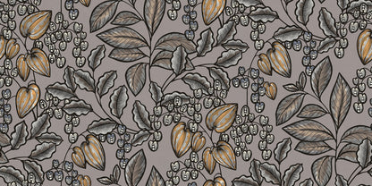 AS Creation Leif Grey Vine Trail Wallpaper, 20.9-in by 33-ft