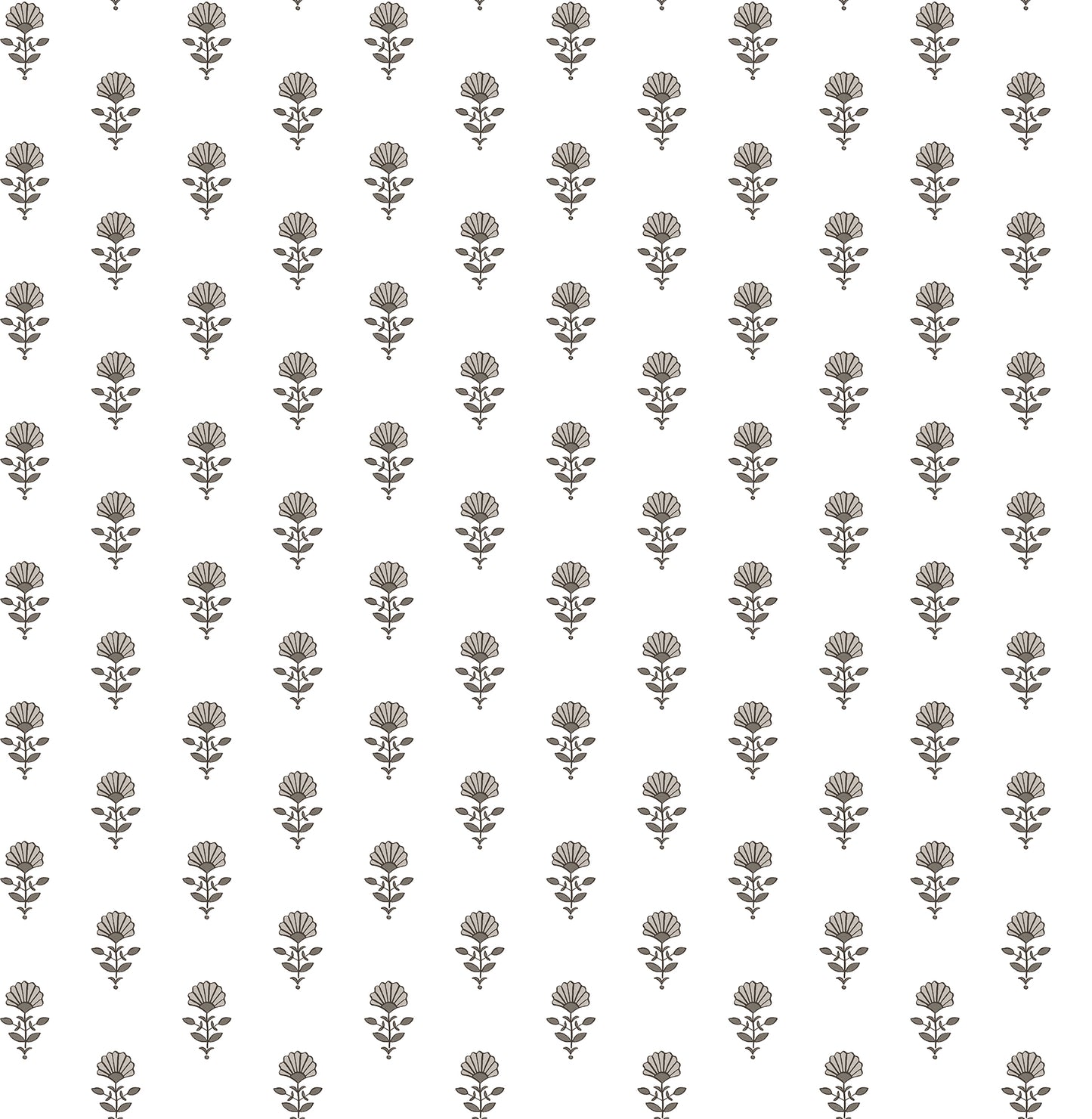 A-Street Prints Libby Stone Mini Floral Wallpaper, 20.5-in by 33-ft