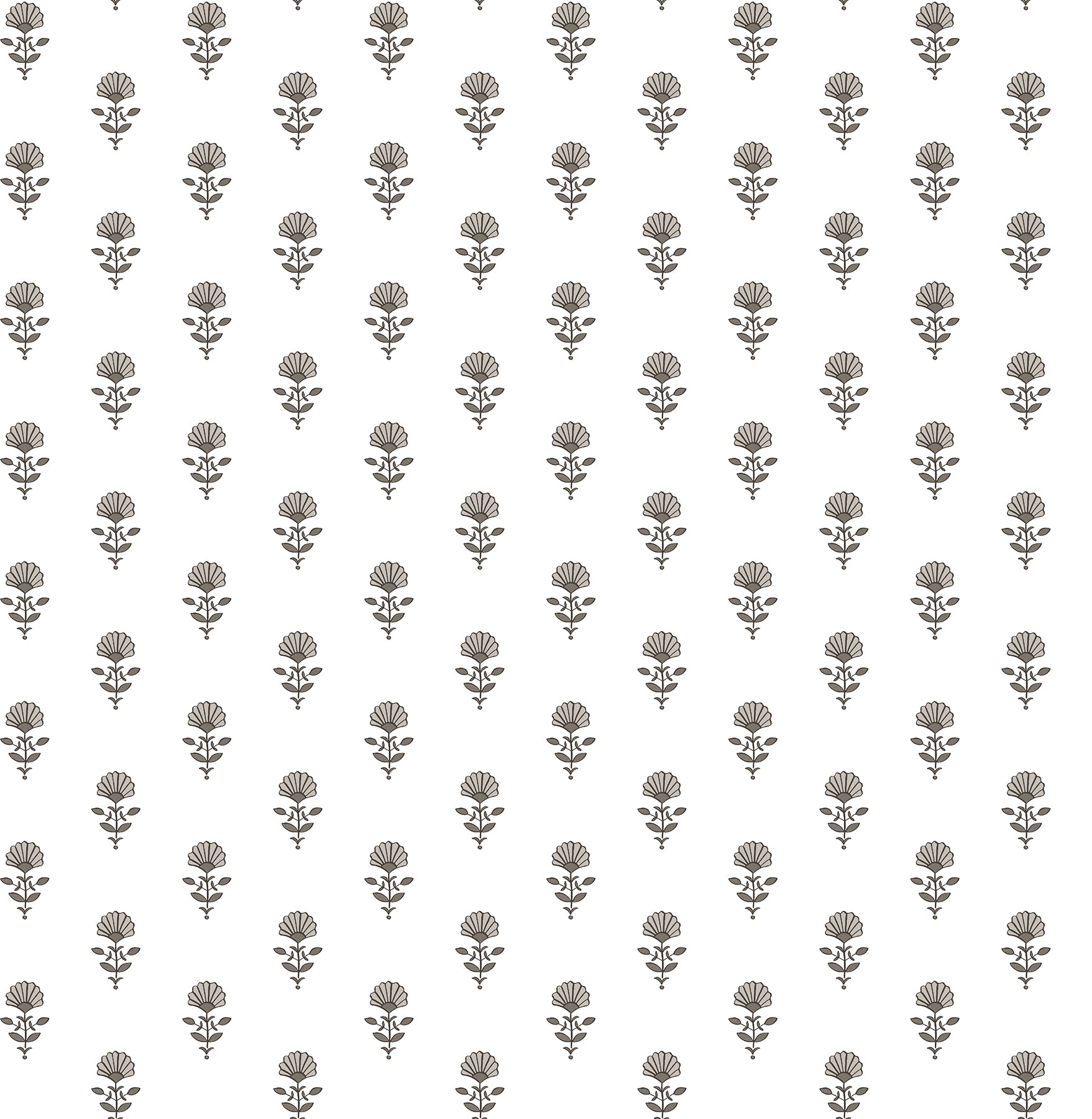 A-Street Prints Libby Stone Mini Floral Wallpaper, 20.5-in by 33-ft