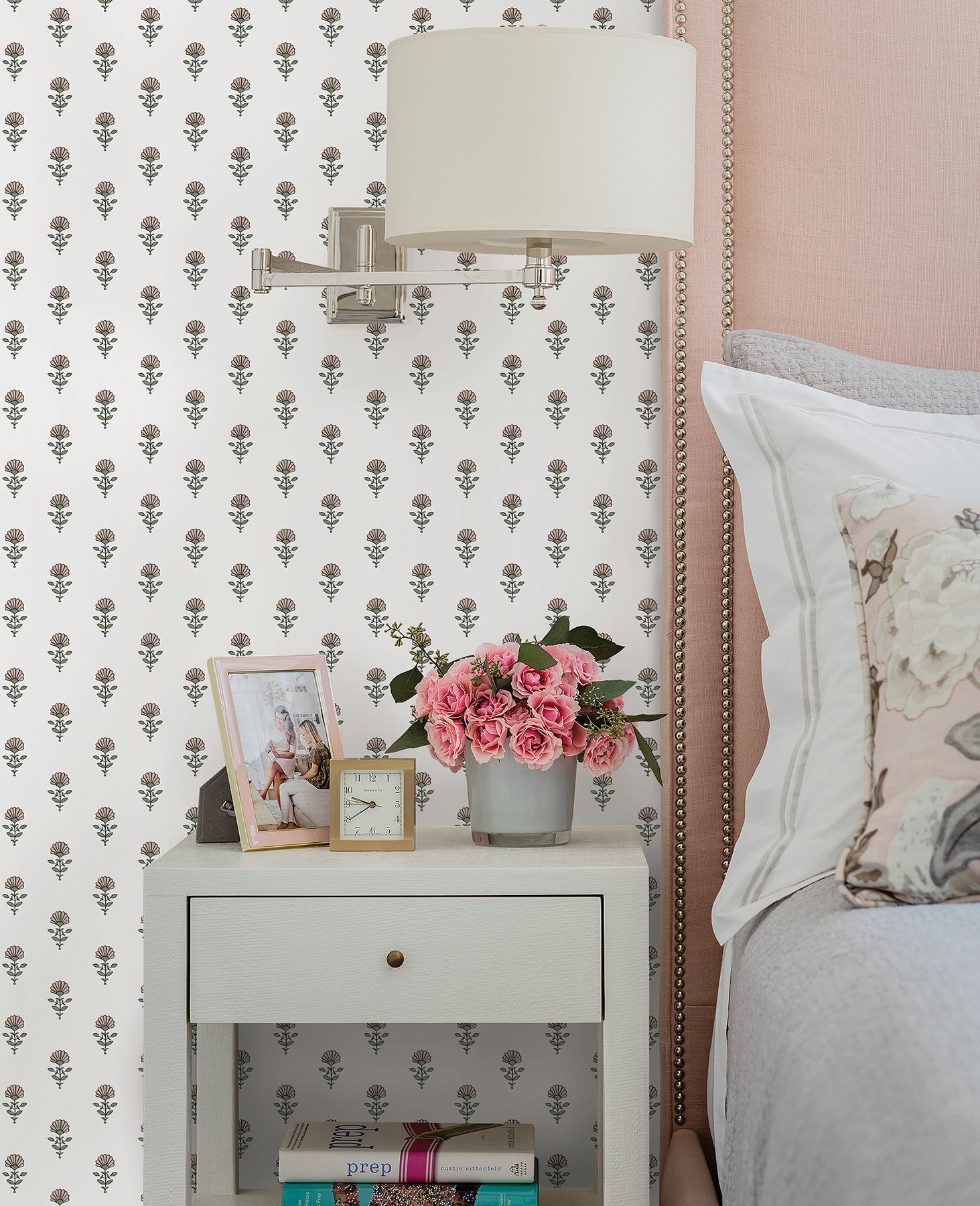 A-Street Prints Libby Petal Mini Floral Wallpaper, 20.5-in by 33-ft