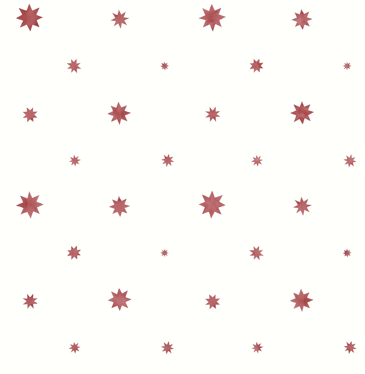 A-Street Prints Henry Red Starburst Wallpaper, 20.5-in by 33-ft