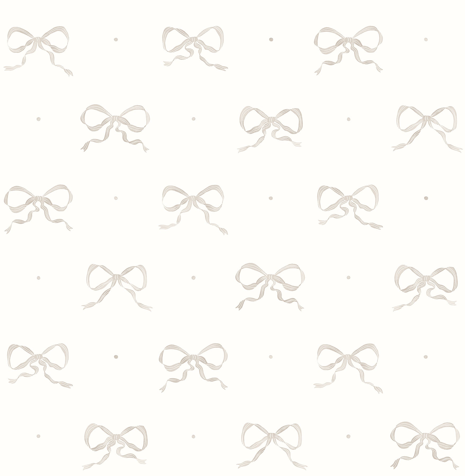 A-Street Prints Emma Stone Large Bow Wallpaper, 20.5-in by 33-ft