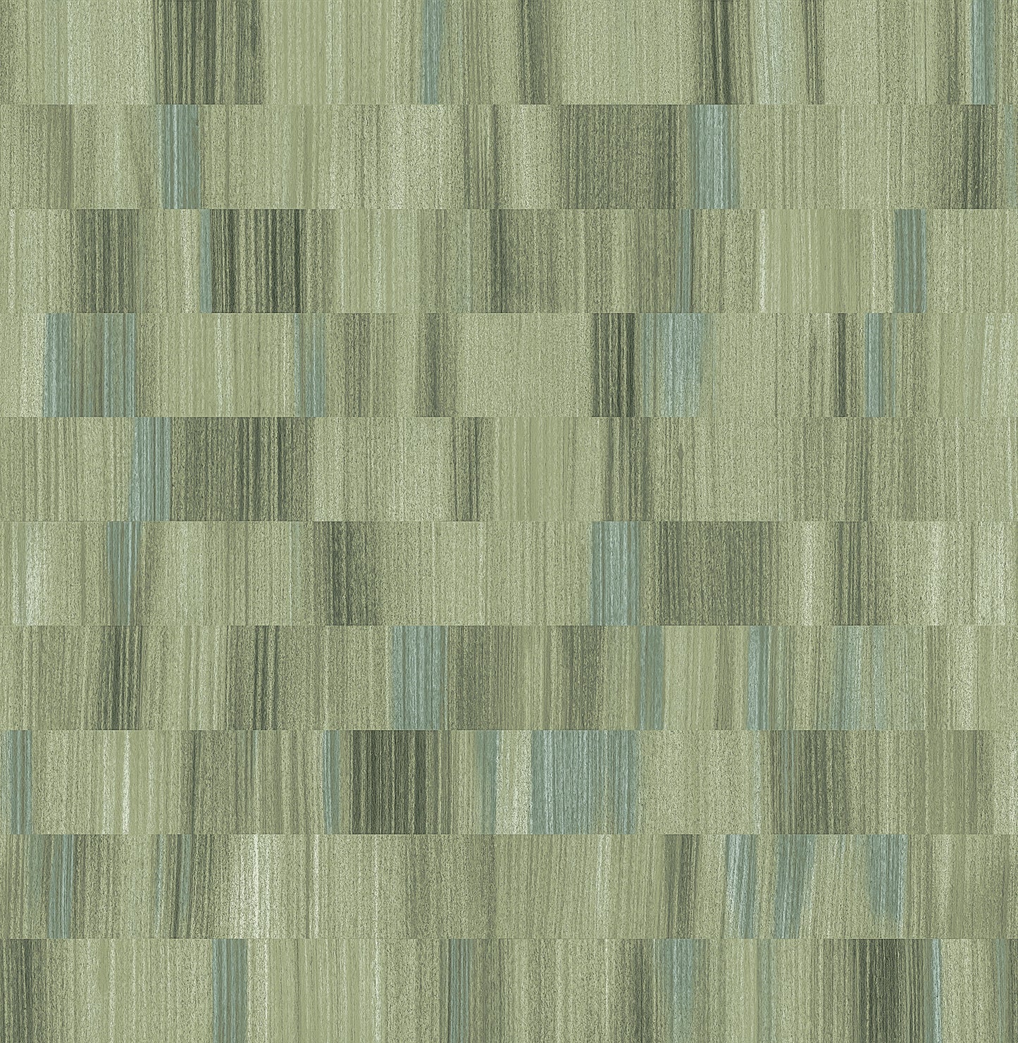 A-Street Prints Flicker Green Horizontal Textured Stripe Wallpaper, 20.5-in by 33-ft