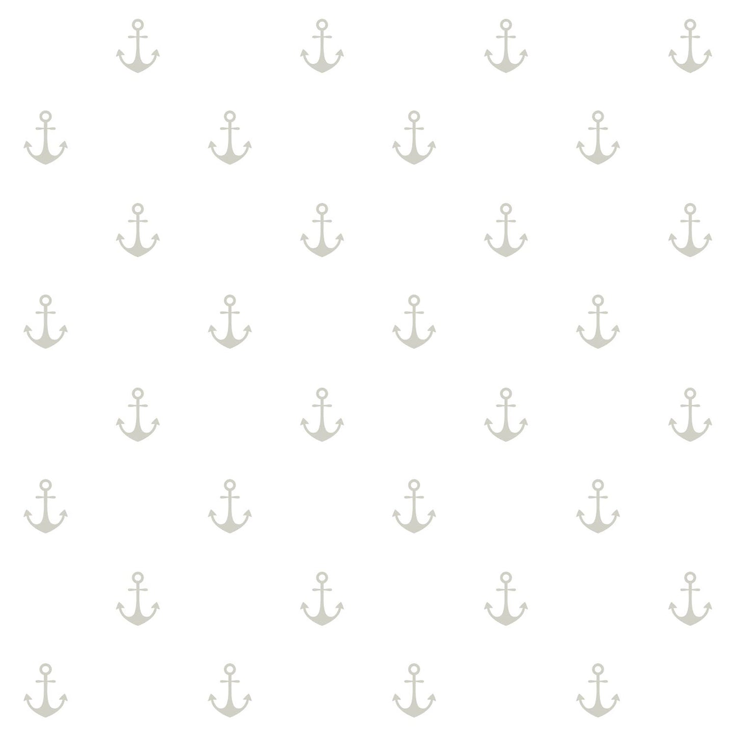 ESTA Home Morton Grey Anchors Wallpaper, 20.5-in by 33-ft