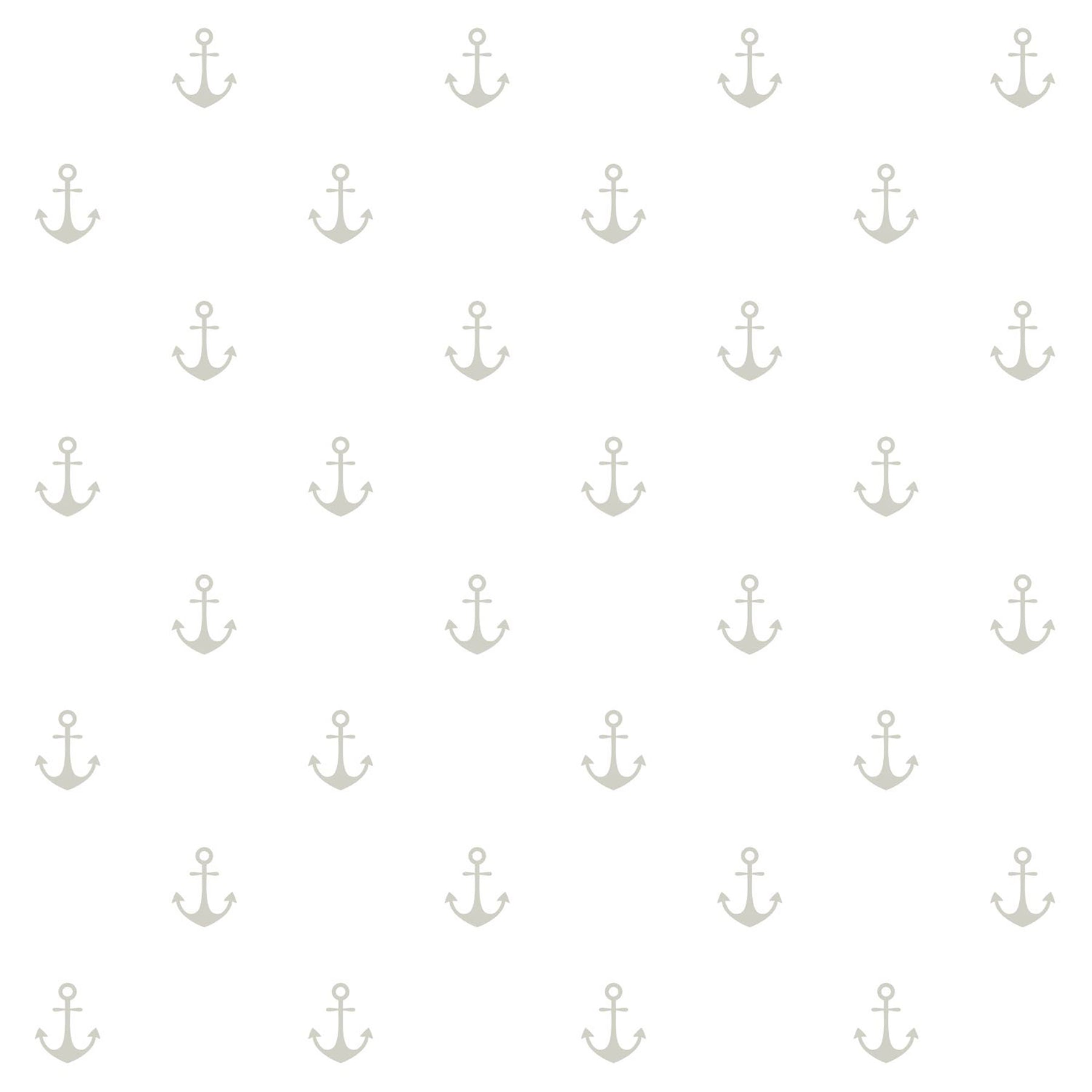 ESTA Home Morton Grey Anchors Wallpaper, 20.5-in by 33-ft