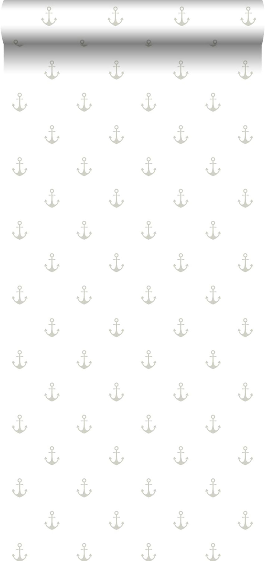 ESTA Home Morton Grey Anchors Wallpaper, 20.5-in by 33-ft