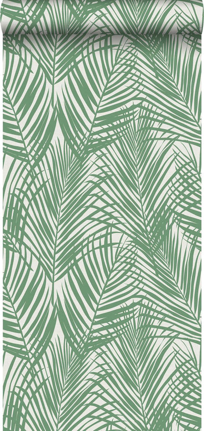 ESTA Home Fifi Green Palm Frond Wallpaper, 20.5-in by 33-ft