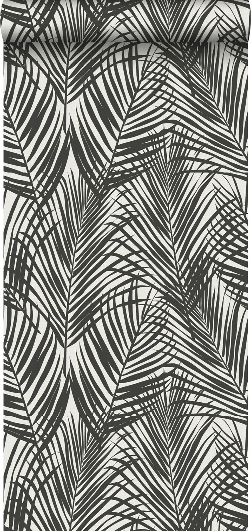 ESTA Home Fifi Black Palm Frond Wallpaper, 20.5-in by 33-ft