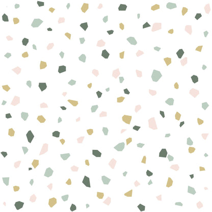 ESTA Home Confetti Pastel Terrazzo Wallpaper, 20.9-in by 33-ft