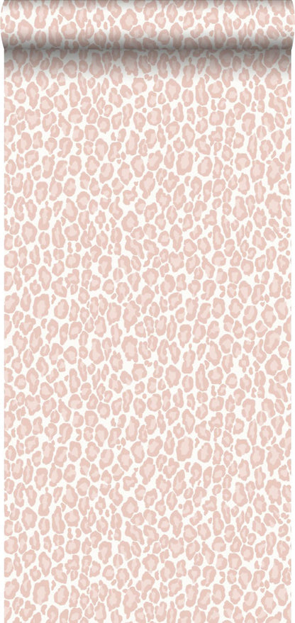 ESTA Home Cicely Pink Leopard Skin Wallpaper, 20.9-in by 33-ft